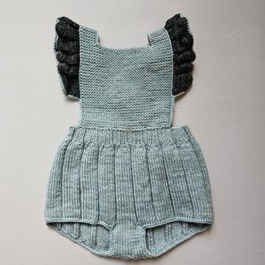 Misha and puff romper in sz 12/18mos